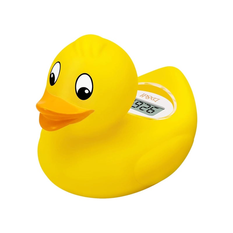 BH Digital Duckling Baby Bath Thermometer, Infant Safe Floating Water Temperature Thermometer and Baby Bath Time Toy – Easy to Read Display | BPA-Free - Image 1